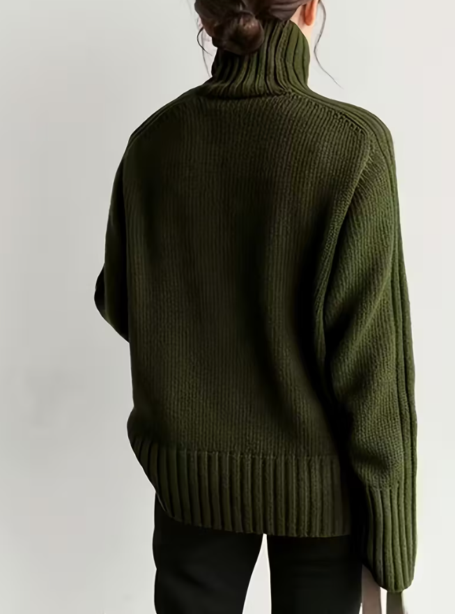 Knit Turtleneck Jumper for Women